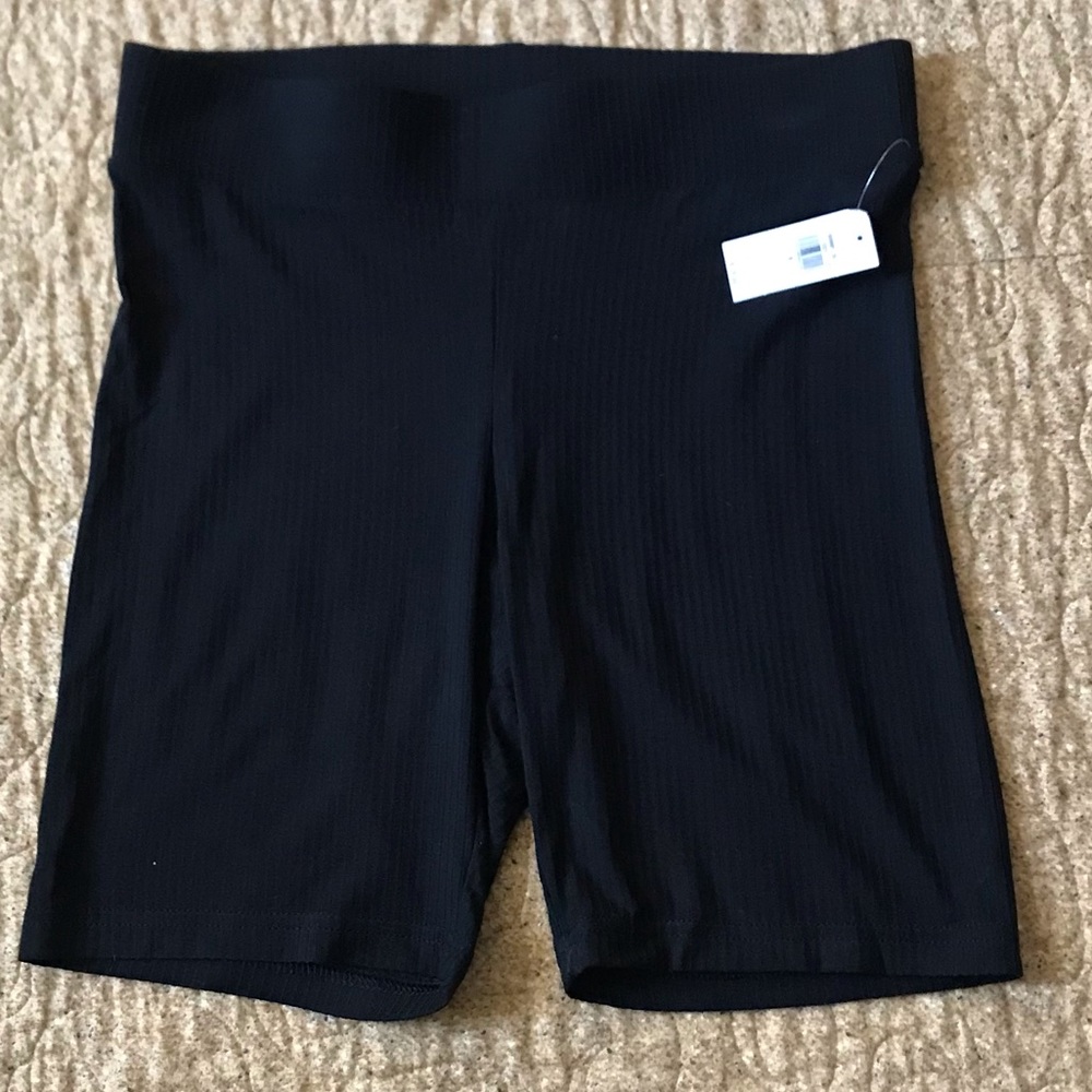 Old Navy Black Biker Shorts Size XS NWT
